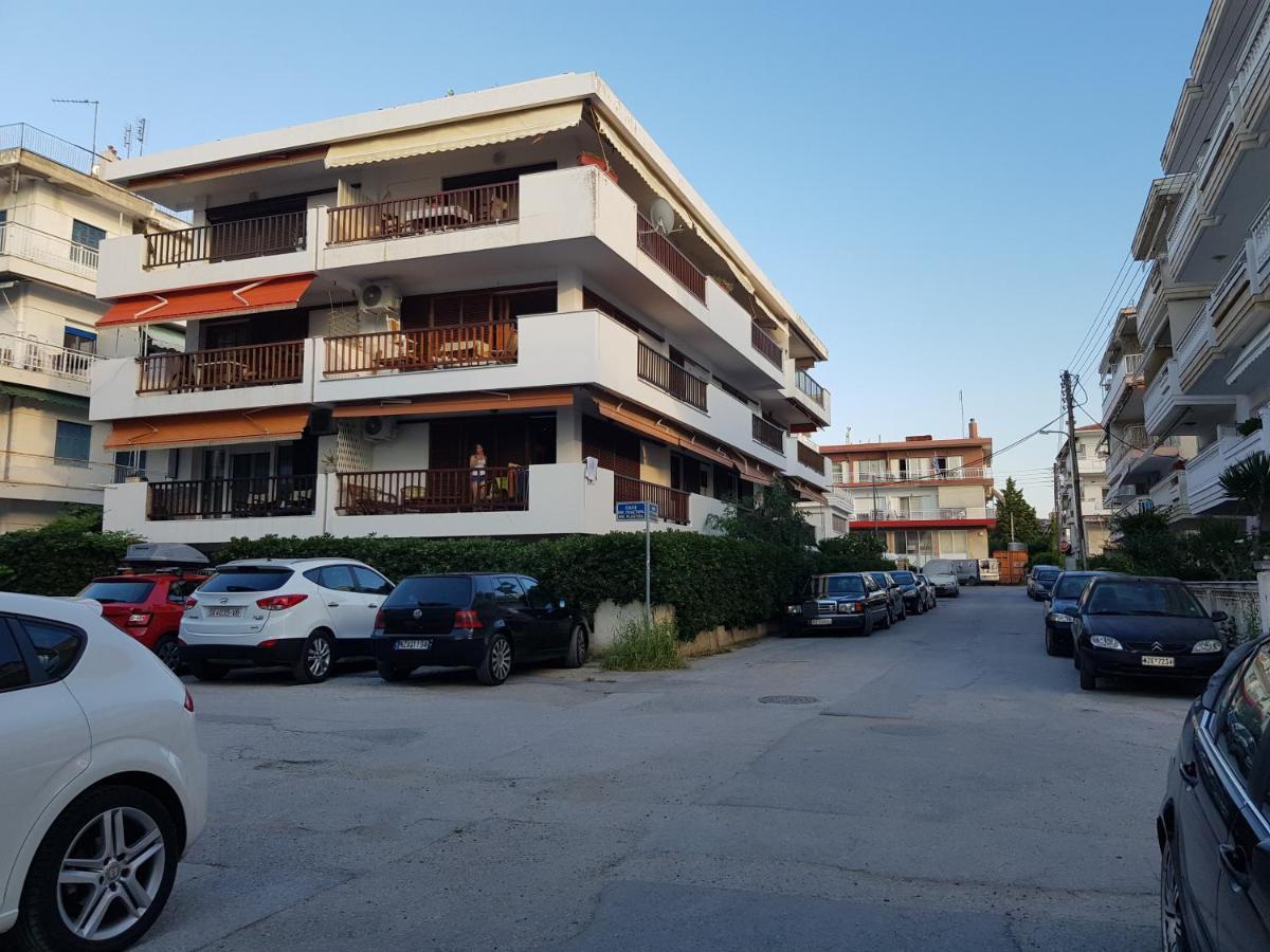 Peraía Perea Beach And Sea View Apartment מראה חיצוני תמונה