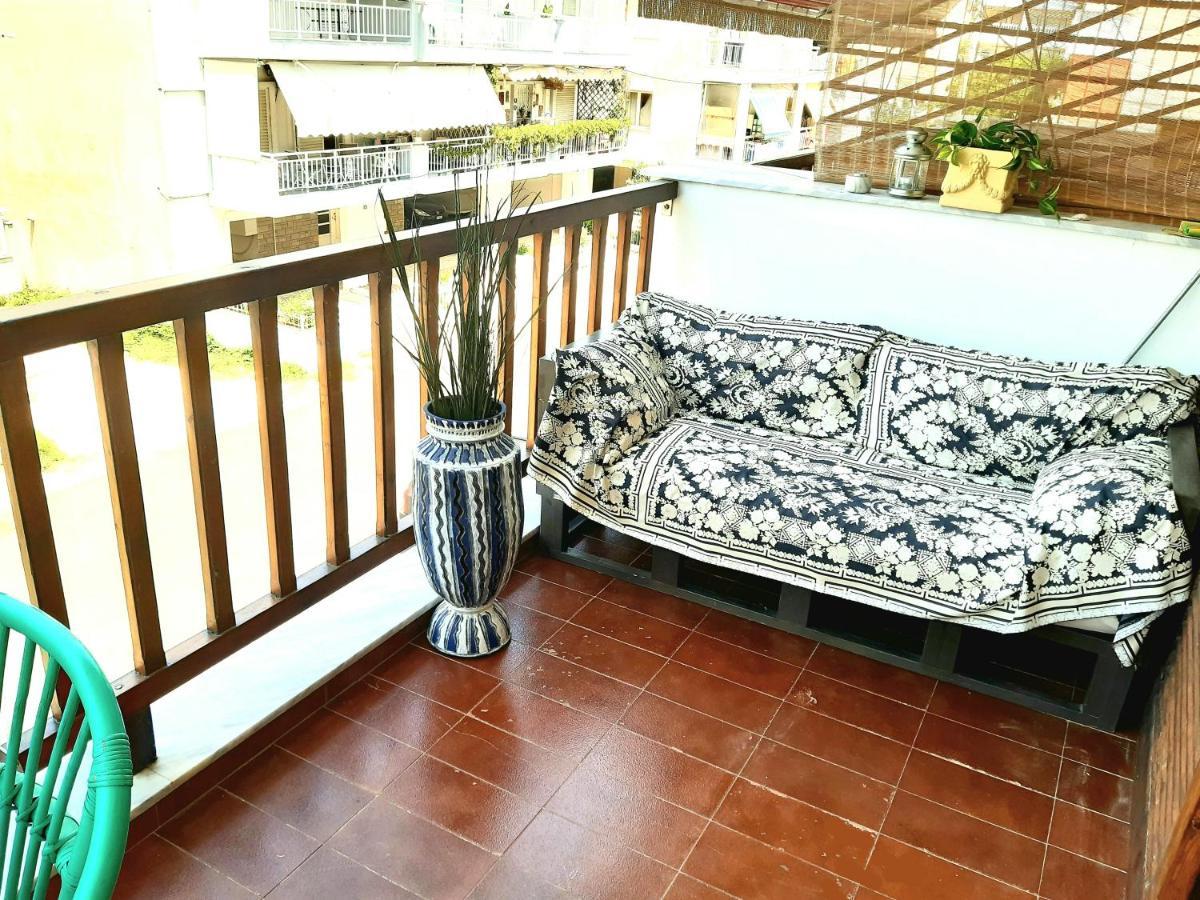 Peraía Perea Beach And Sea View Apartment מראה חיצוני תמונה